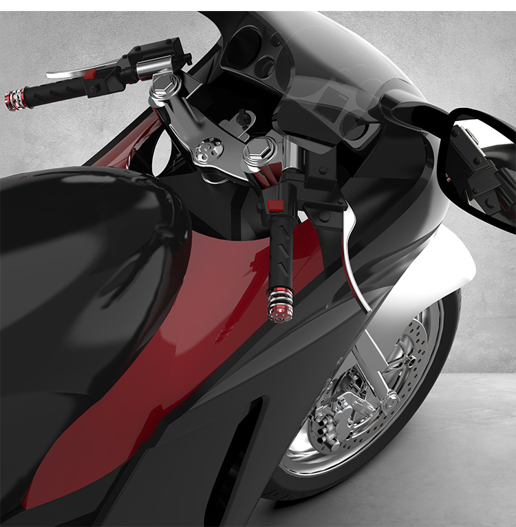 电动摩托车把手堵改装配件个性通用手把塞创意龙头握把堵头速摩