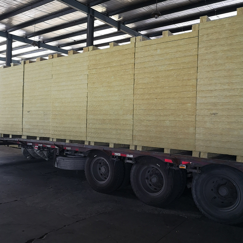 生产销售 龙牌外墙岩棉板 憎水保温岩棉板 隔音隔热岩棉板