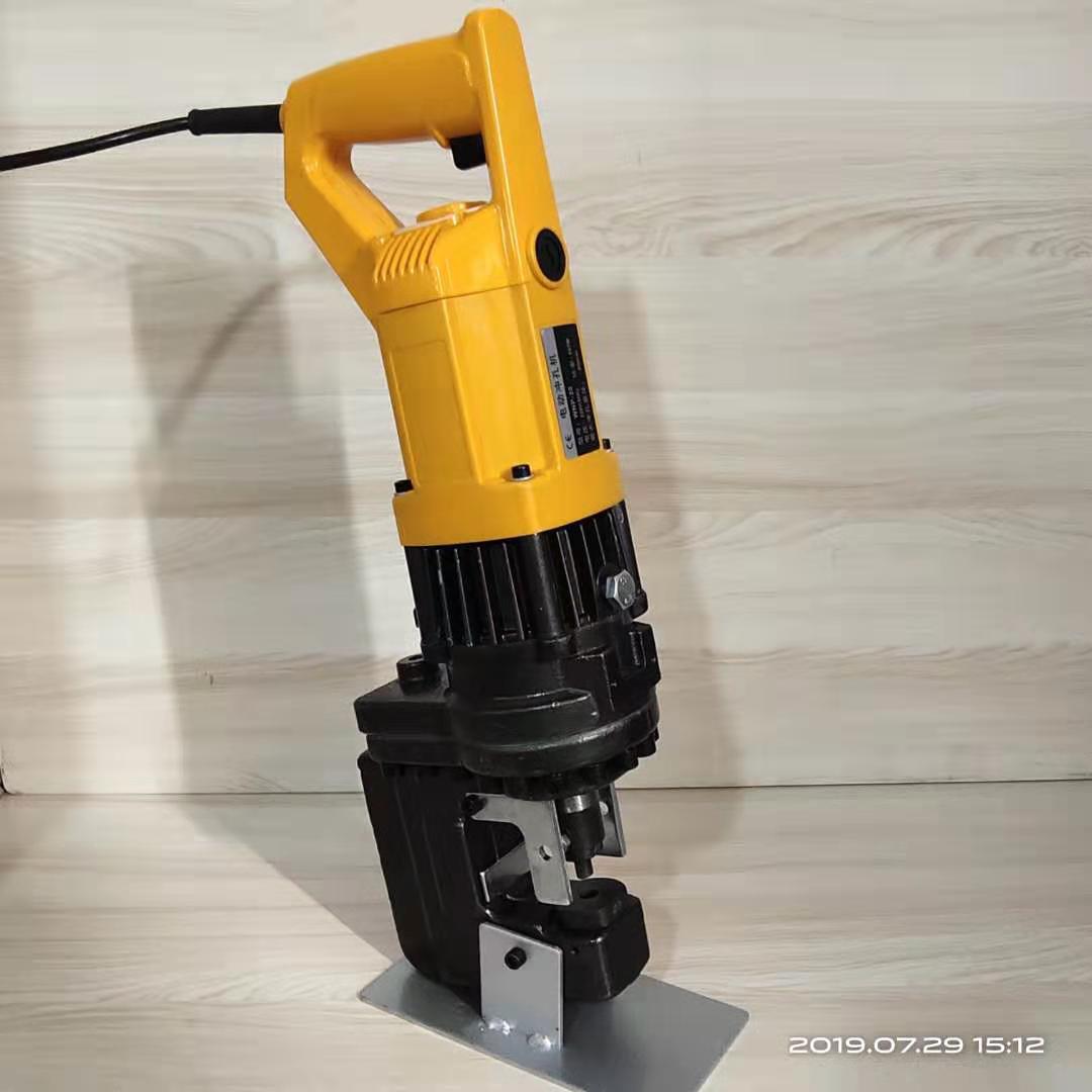 【冲孔机】批发便携式手提电动液压冲孔机 槽钢角钢大理石打孔定制