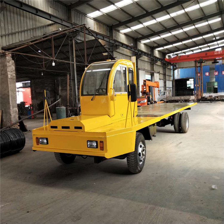 平板拖拉机 5滚工程用侧翻拉钢筋四不像车 农用小型翻斗拖拉机