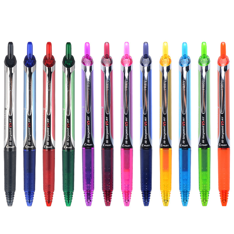 蓝色中性笔百乐