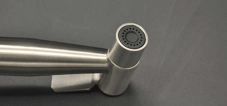 广东开平 sus304不锈钢 圆形马桶喷枪 喷头 高质量淋浴防溅水批发