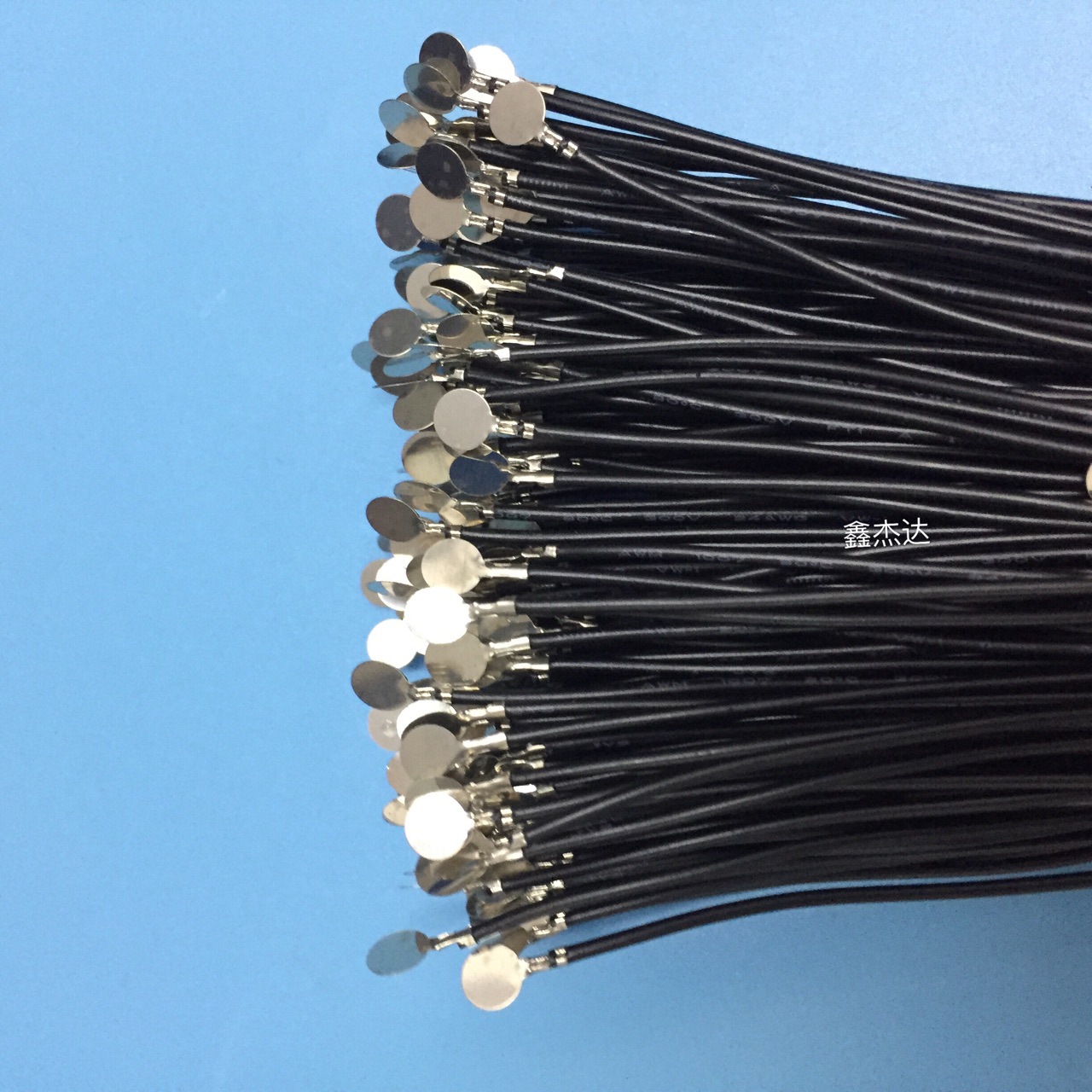 方形镍片端子连接线 电车 led灯头延长线束 18650电池