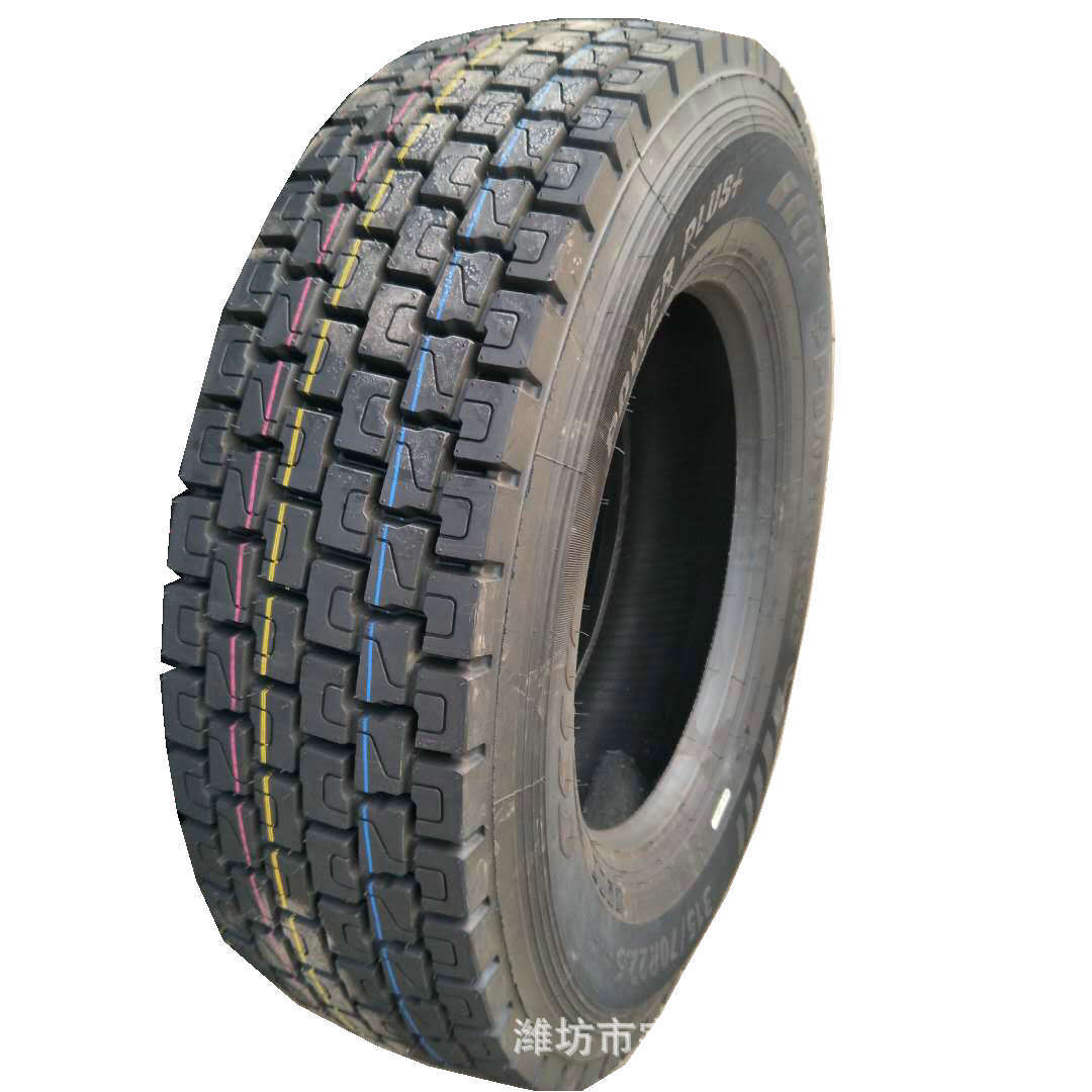 双丰 麻将块花纹 12r22.5 真空 载重 卡车驱动轮轮胎