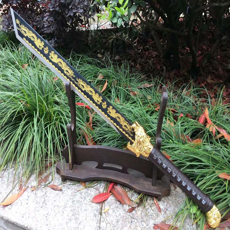 龙泉刀剑宝剑虎头剑越王剑武术刀剑绵衣卫摆件未开刃