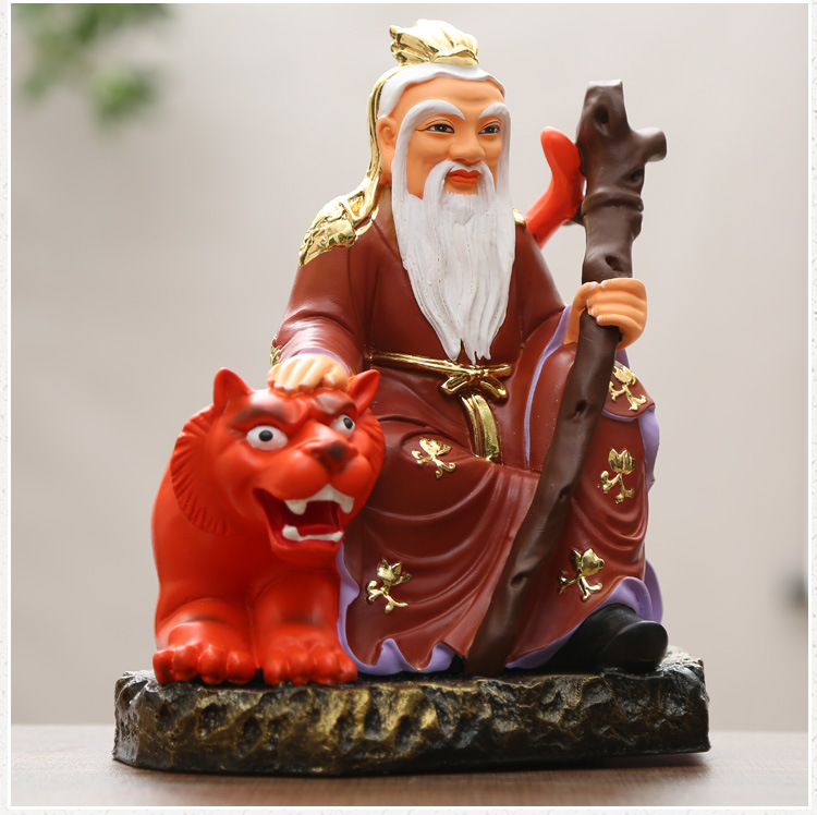 山神爷树脂佛神像彩绘菩萨寺庙供奉山神土地镇宅家用道教守护