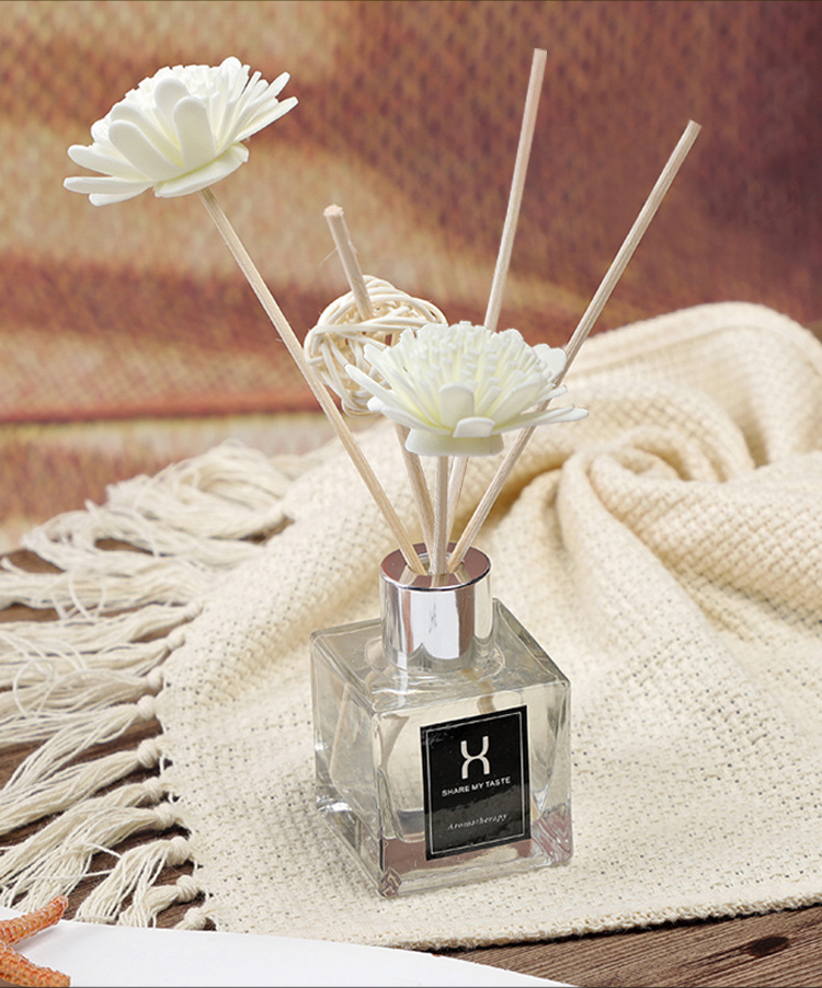 无火香薰精油干花藤条檀香熏香家用卧室内香薰香水厕所除臭香薰瓶