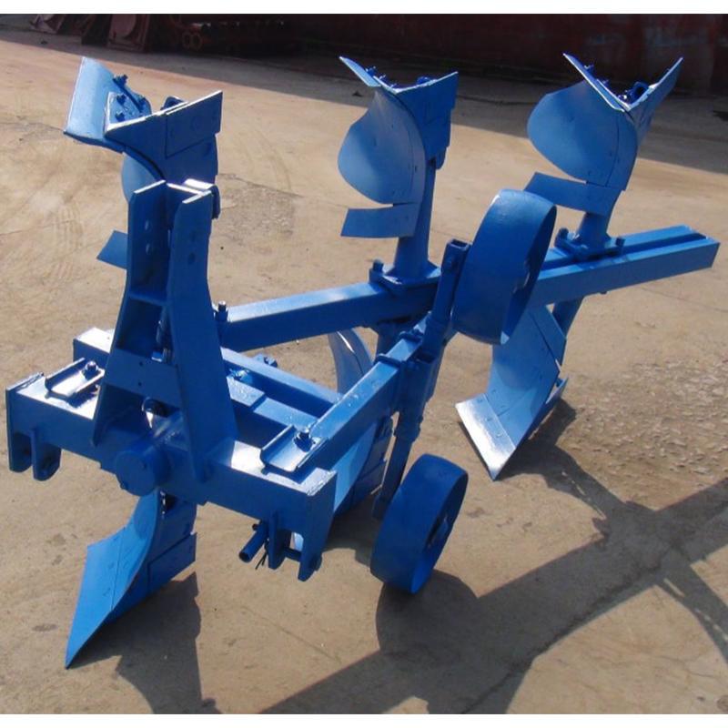 耕犁翻土耙地机旋耕机 耕地犁液压翻转犁 四轮牵引式大高箱旋耕机