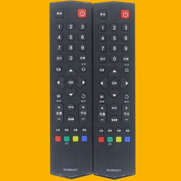 适用于 tcl液晶电视遥控器rc260jci1 rc260jc11 l48a71 l42f1510b