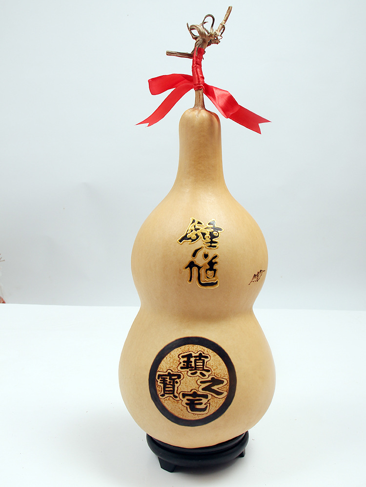 手工烙画天然大葫芦摆件家居工艺品礼品文玩饰品 可定制