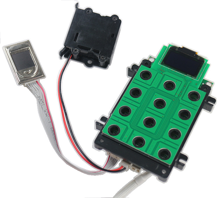 指纹锁模块方案设计定做智能锁配件厂家直销ai智能锁模块