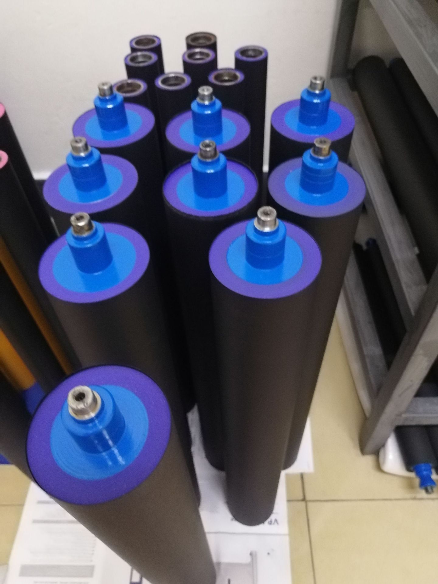 现货供应海德堡sm52pm52靠版墨辊靠版水辊水斗辊电镀辊