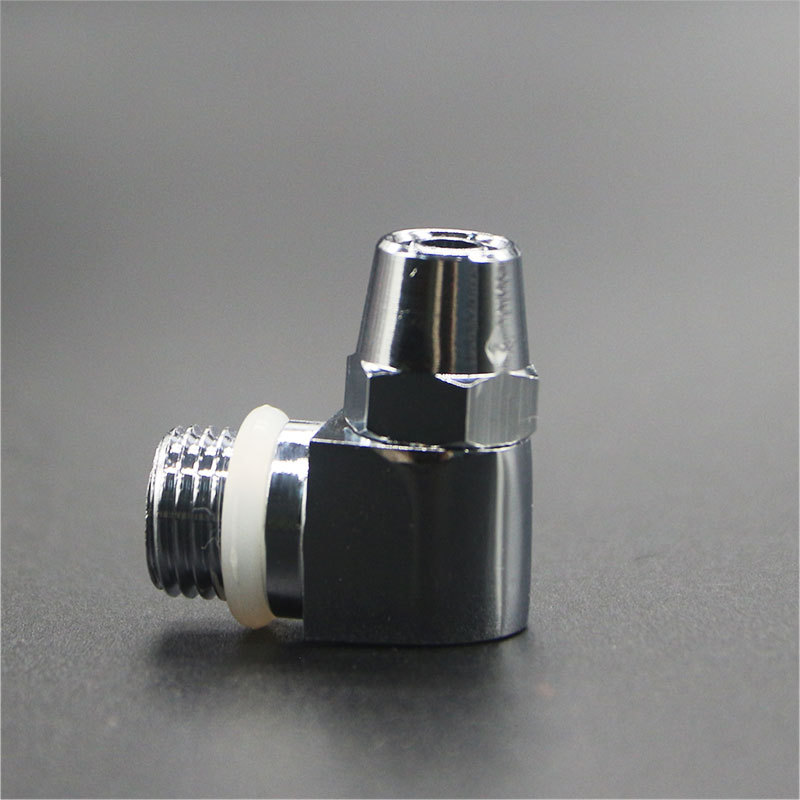 台上龙头净水器配件进水弯头2分13mm螺纹口转插2.5分8mm管子接头