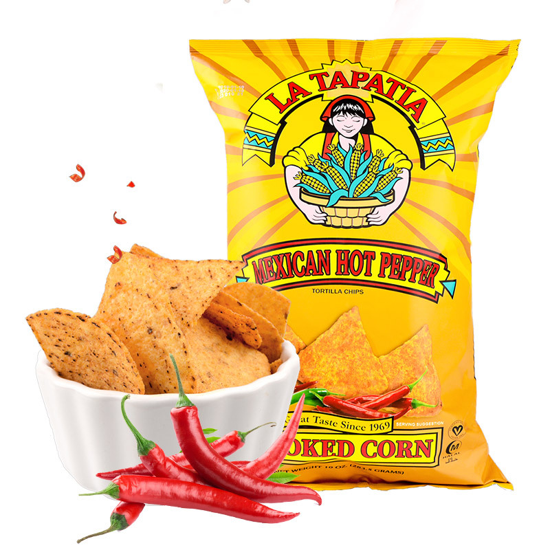 墨西哥少女(latapatia)玉米片 美国进口辣味玉米片283.5g/袋