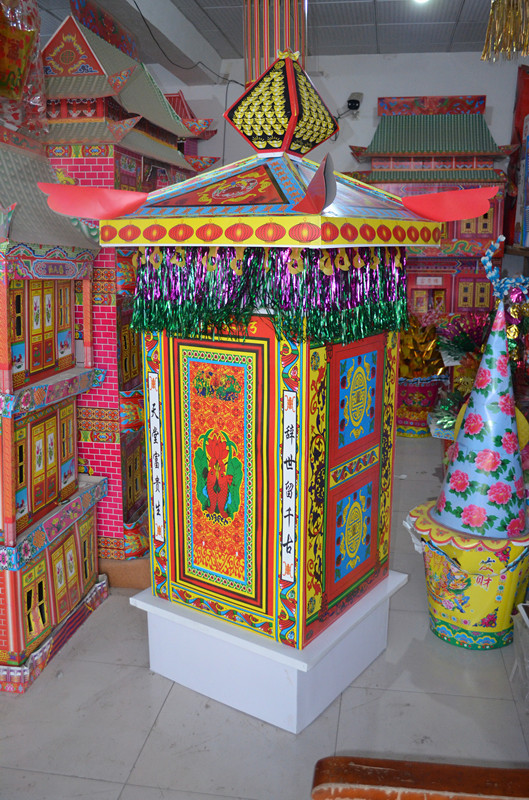 大红轿子,殡葬用品,纸扎纸活特大轿祭祀 ,小轿子 厂家批发折叠