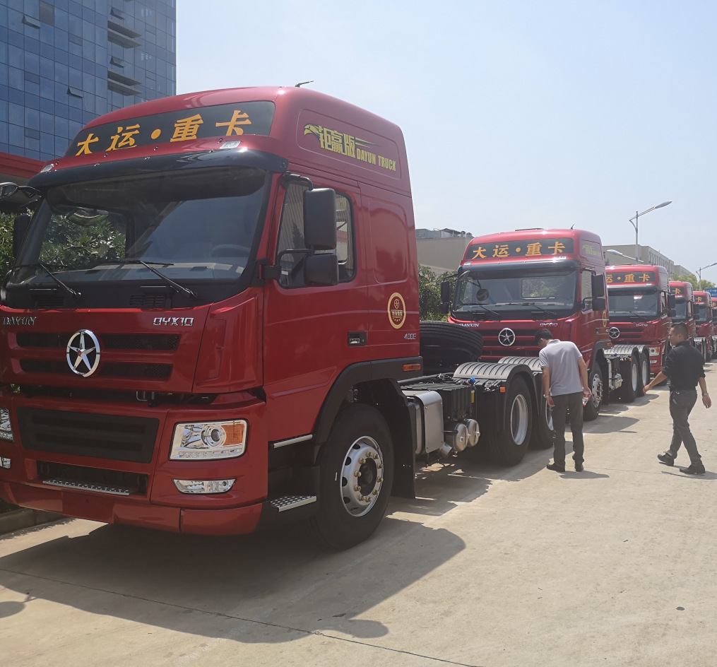 n8v系列6×4 430马力 牵引车 半挂自卸车可出口skd或ckd大运重卡
