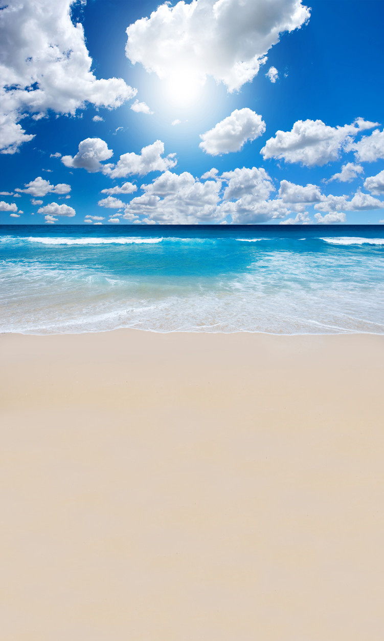 影楼拍照背景布海景沙滩外景厂家直销淘宝服装产品拍摄外贸背景布