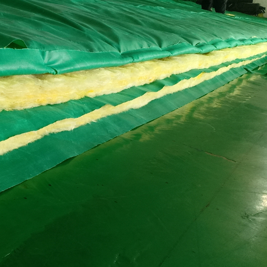厂家直销防火阻燃防雨岩棉保温被蔬菜大棚保温被加工定做