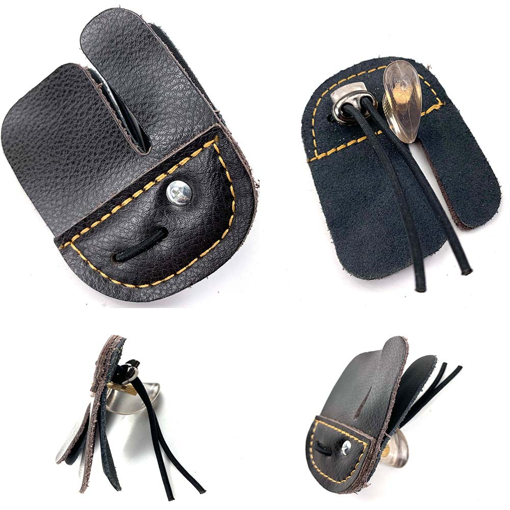 皮护指双层皮护指带夹指皮护指简单款射箭产品夹指款