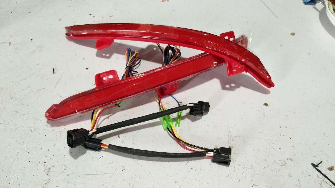 适用19款本田雅阁 尾灯总成线束 后杠灯免破线组