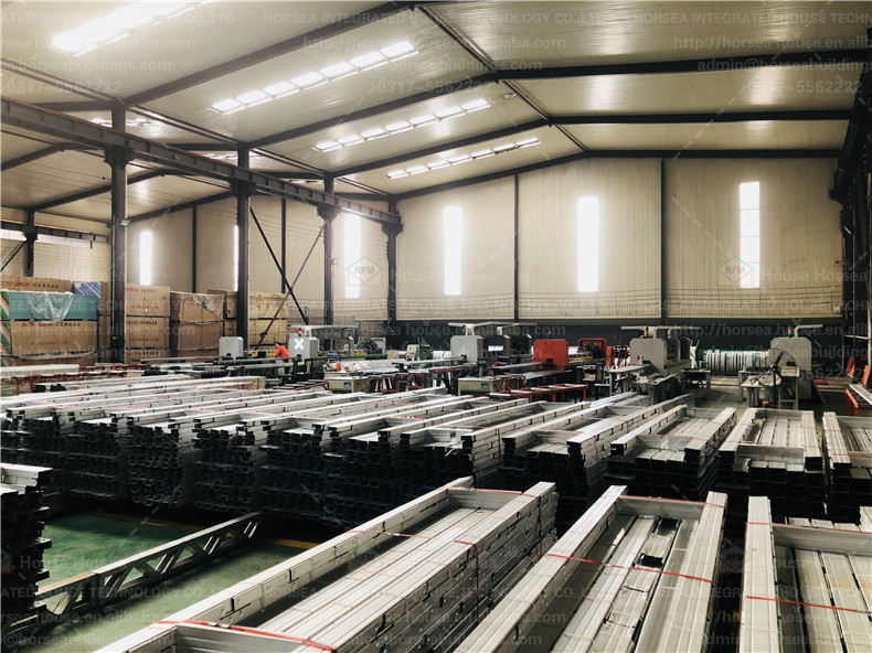 农村轻钢房材料 高品质轻钢别墅龙骨型材 别墅薄壁轻钢生产厂家8