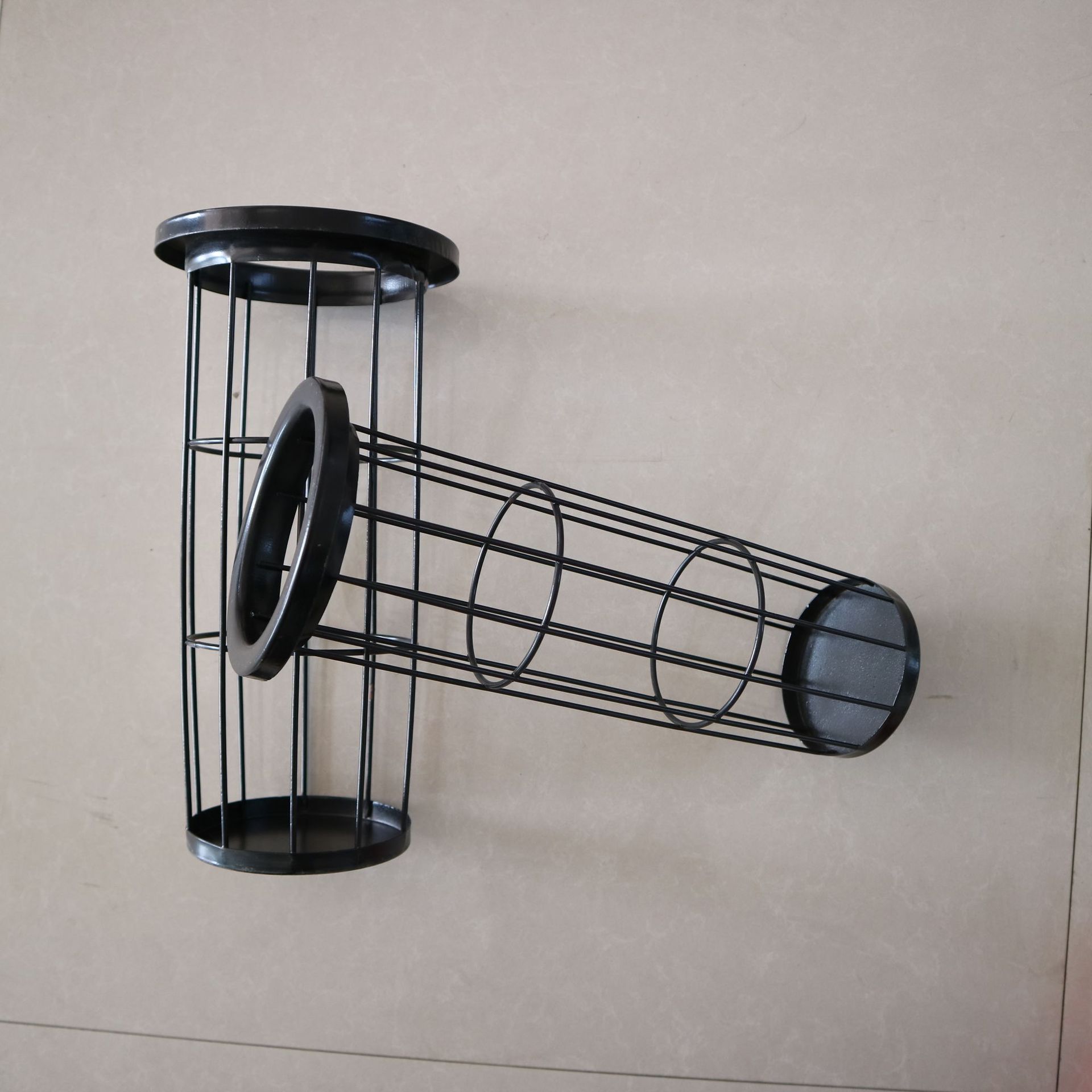 工业除尘滤袋骨架 除尘器喷塑除尘骨架 环保设备配件镀锌除尘骨架