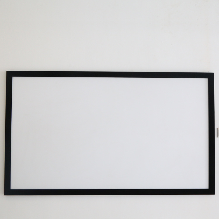 投影幕 92寸16:9画框幕pvc白软画框幕 壁挂幕 高清软幕框架幕