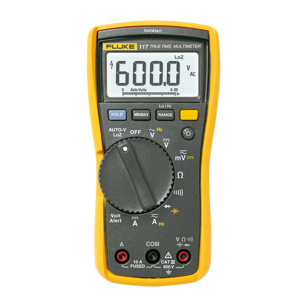 福禄克fluke117c紧凑型真有效值数显式数字万用表