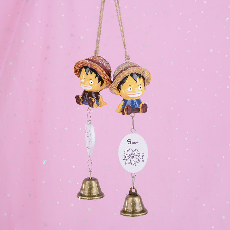 c日式杂货海贼王家居挂饰风铃乔巴路飞风铃挂件动漫卡通学生礼品