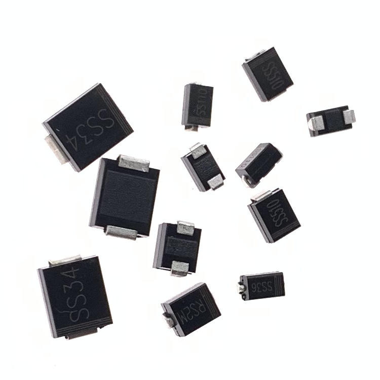 smd贴片肖特基二极管ss14 sma肖特基管1n5819 1a/40v do-214ac