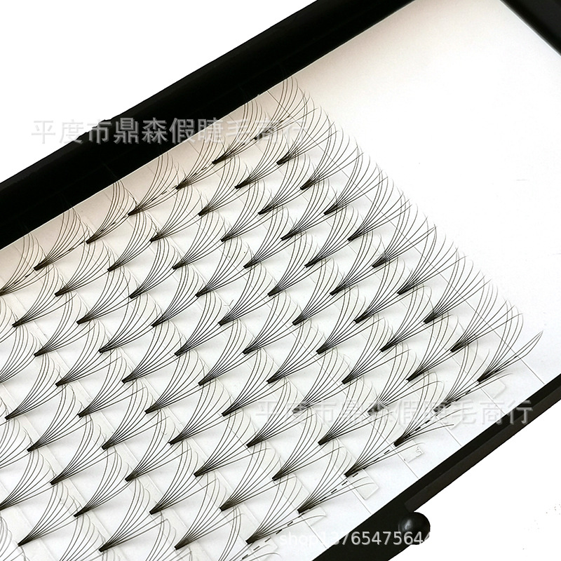 False Eyelashes Factory Wholesale Grafting Individual False Eyelash 3-10 0.07 Materials C Curl Degree 8-15 Height Grafting Eyelashes