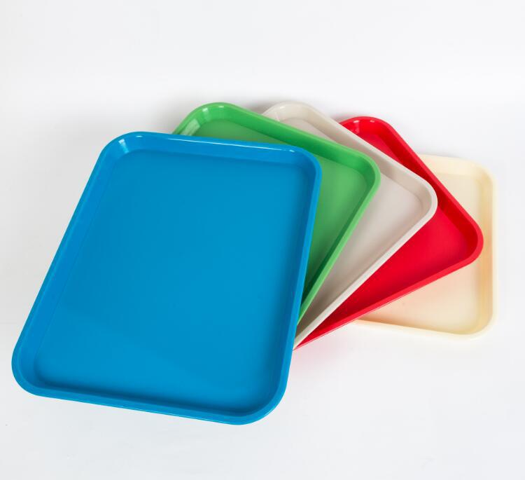 塑料托盘厂家定制饭店餐盘 快餐盘 托盘 颜色可定制 塑料快餐托盘