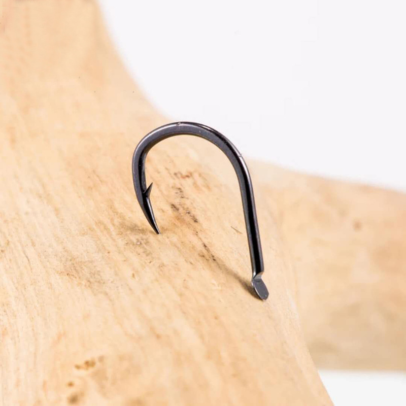 卡兹小矶黑有倒刺光钩竞技休闲野钓大物青鱼鱼钩垂钓用品配件钓钩