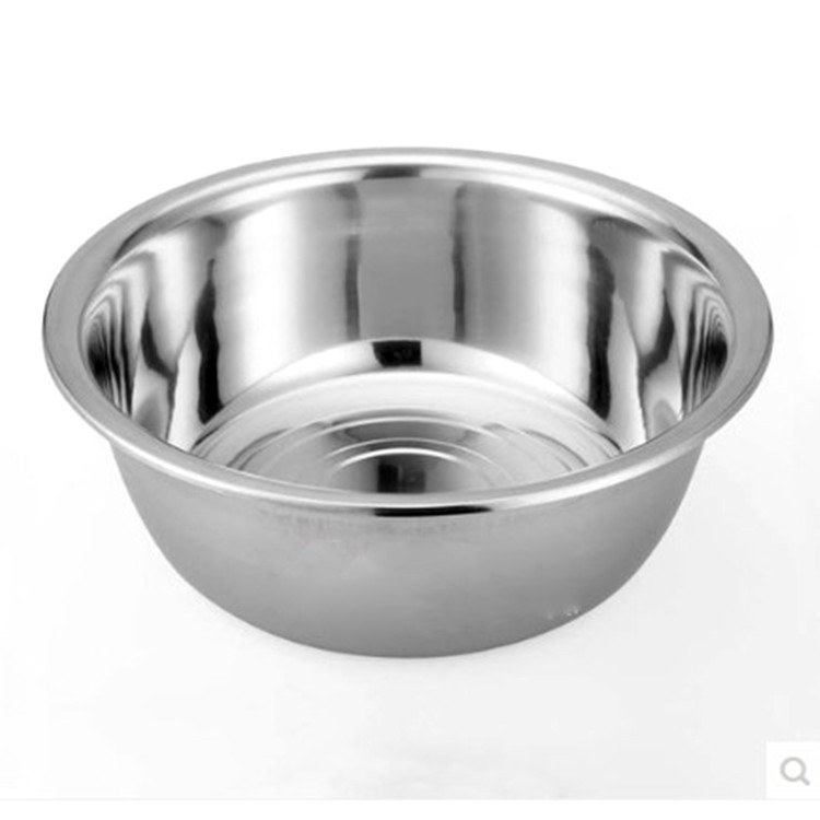 带磁不锈钢大盆深斗盆 多规格加厚面盆家用盆 60cm80cm洗菜盆脸盆