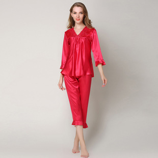 天丝绸套装