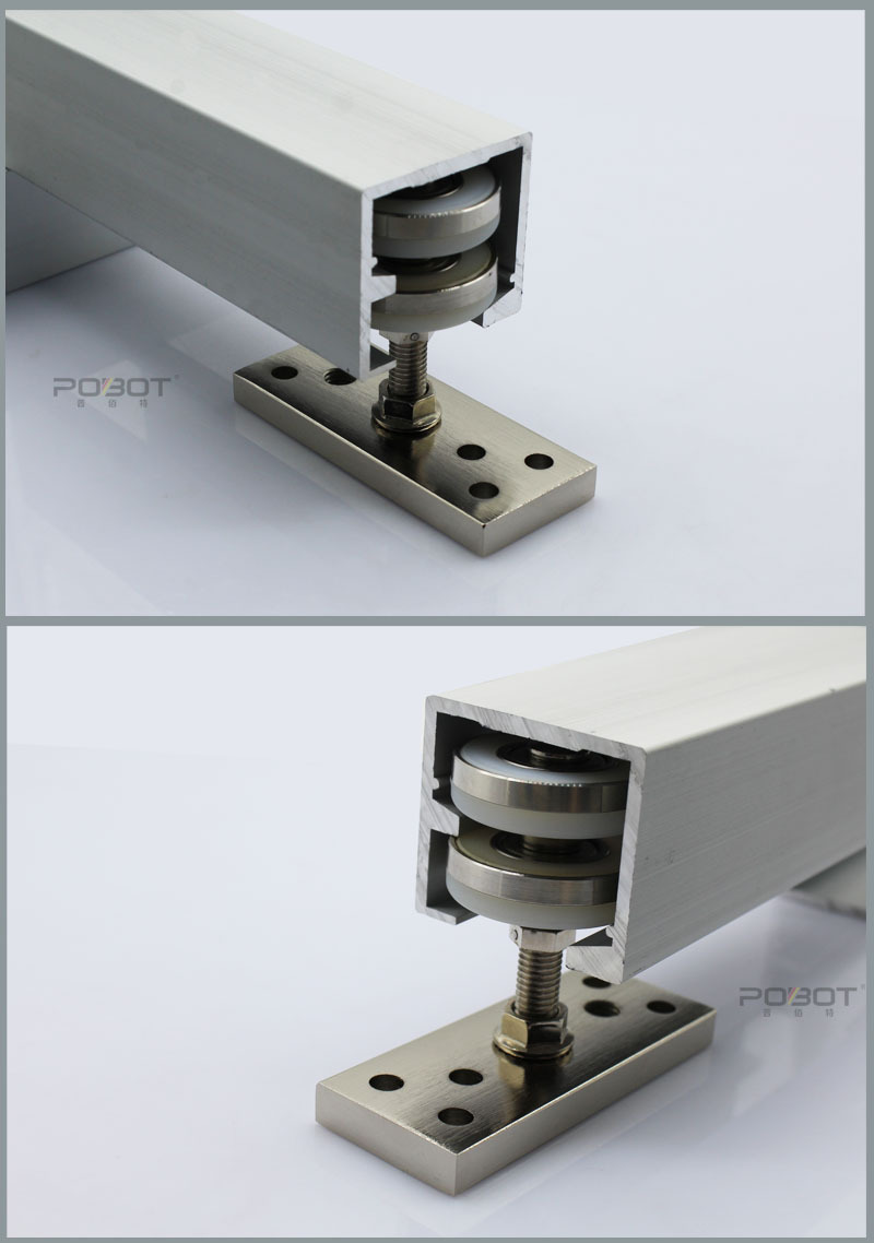 厂家直销折叠门万向吊轮实木移门推拉门吊轨滑轮路轨酒店隔断吊轮