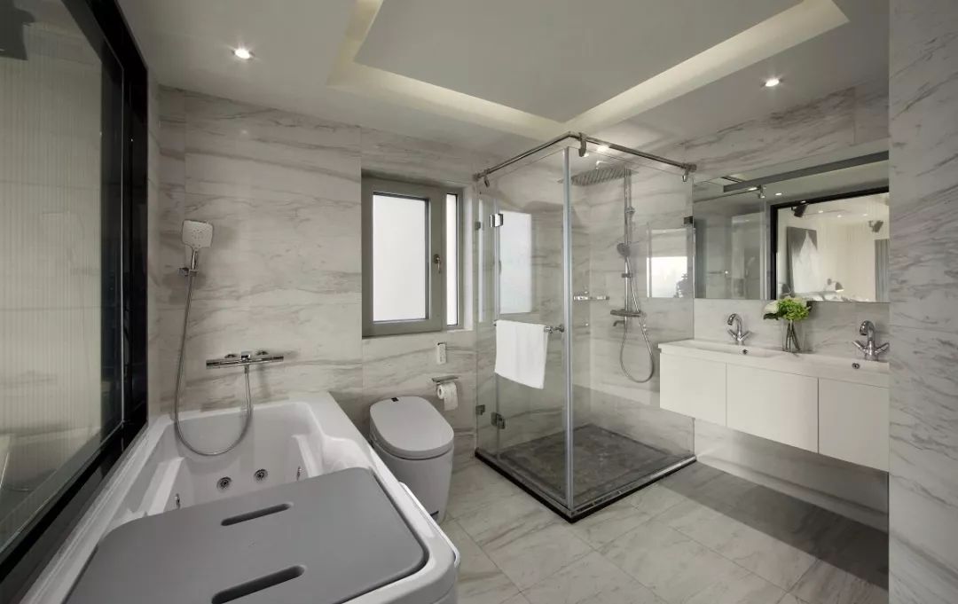 定制卫生间整体淋浴房 一体式浴室l型隔断 浴室玻璃门