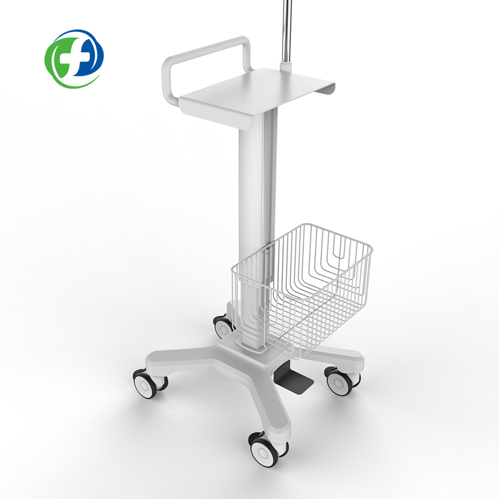 彩超呼吸机设备手推车台车笔记本医疗推车台车监护仪医用ecg推车
