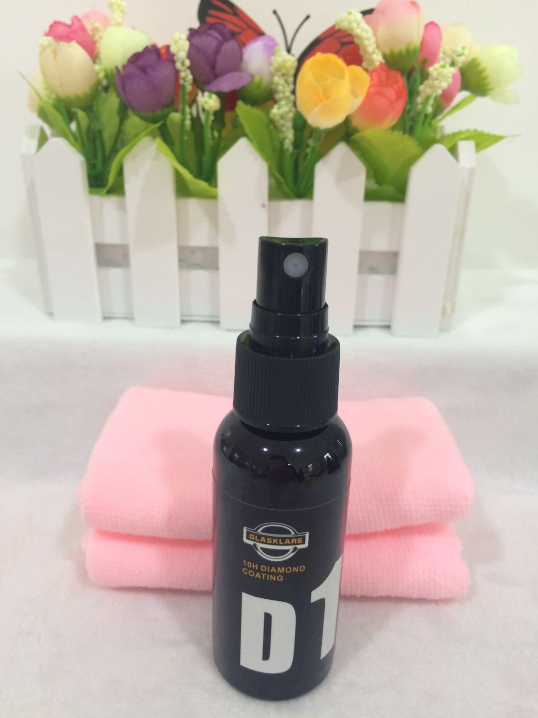 d1汽车钻石镀晶10h漆面镀晶液体玻璃超疏水涂层50ml带喷头