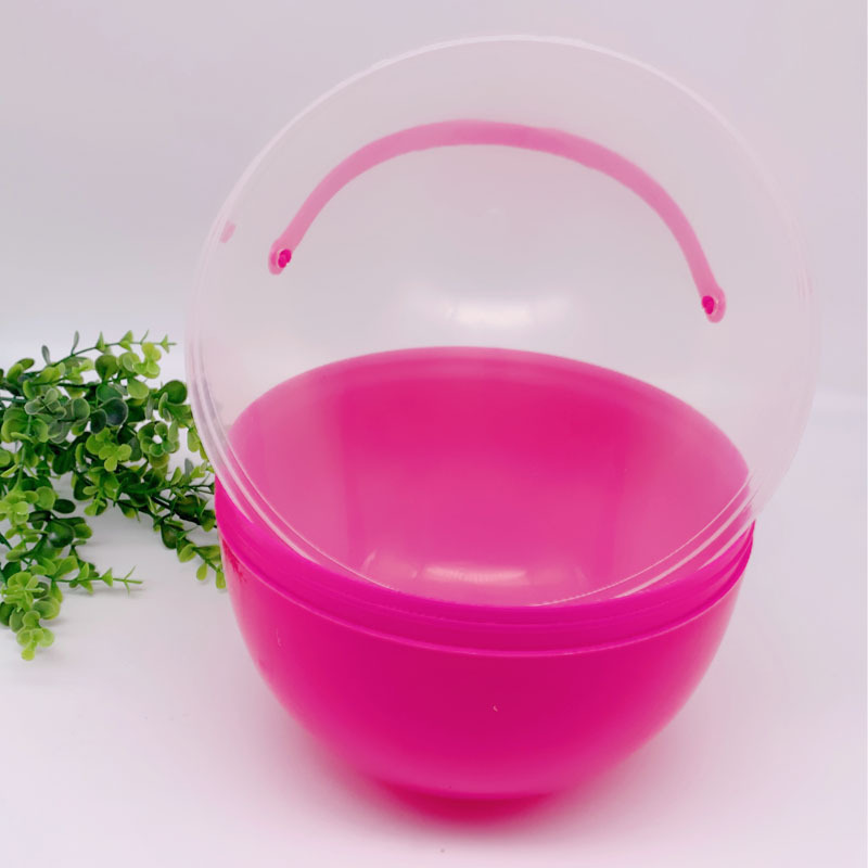 复活节彩蛋批发 儿童复活节diy彩蛋 大号儿童塑料开口蛋