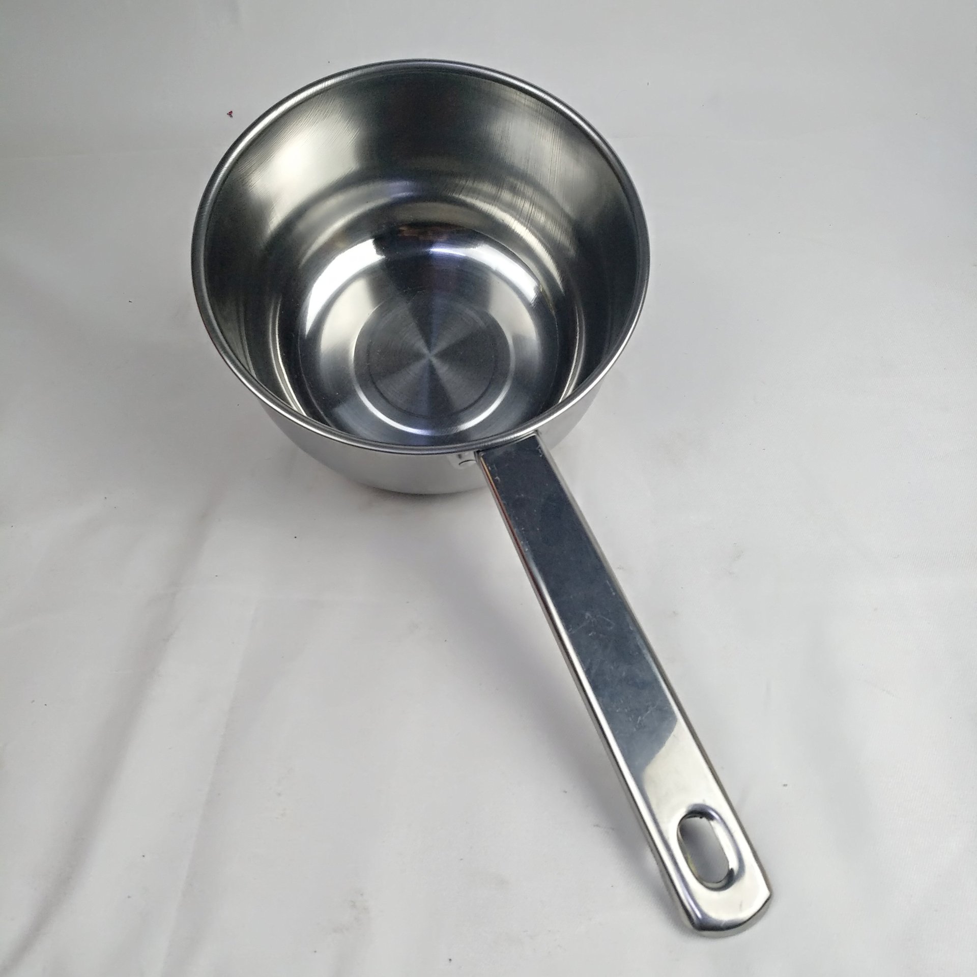 批发16cm不锈钢水瓢舀子 加厚水勺 家用水舀5元店热销货源