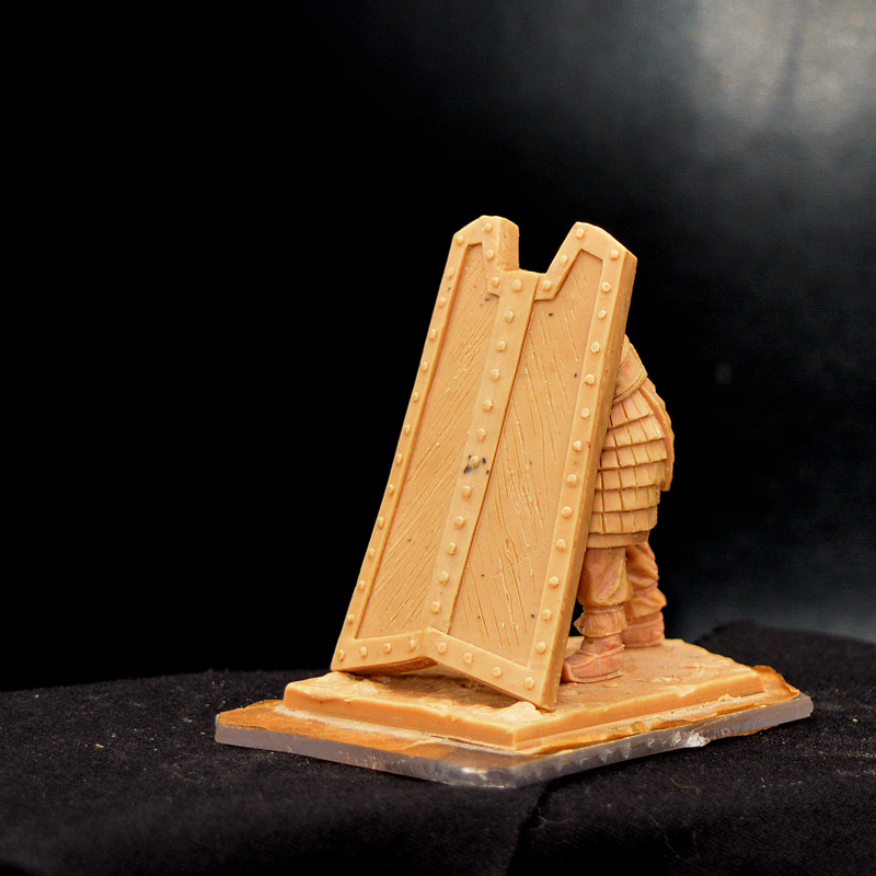 30比金属三国金属模型刘备关羽张飞赵云盾牌兵组合场景公仔手办