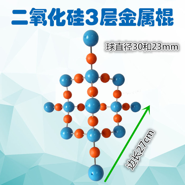 二氧化硅教学模型