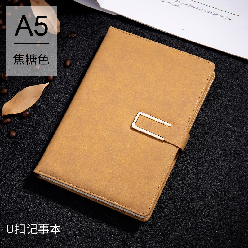 Factory in Stock Wholesale Business Gift Notepad Pu Advertising Lettering Souvenir Notebook Gift Set Logo