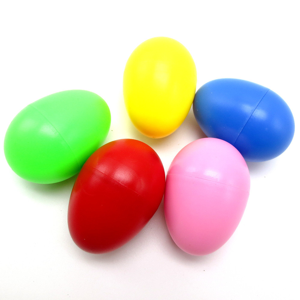 儿童婴幼儿摇响蛋 塑料彩色沙蛋 彩蛋 早教玩具乐器 赠品定制logo