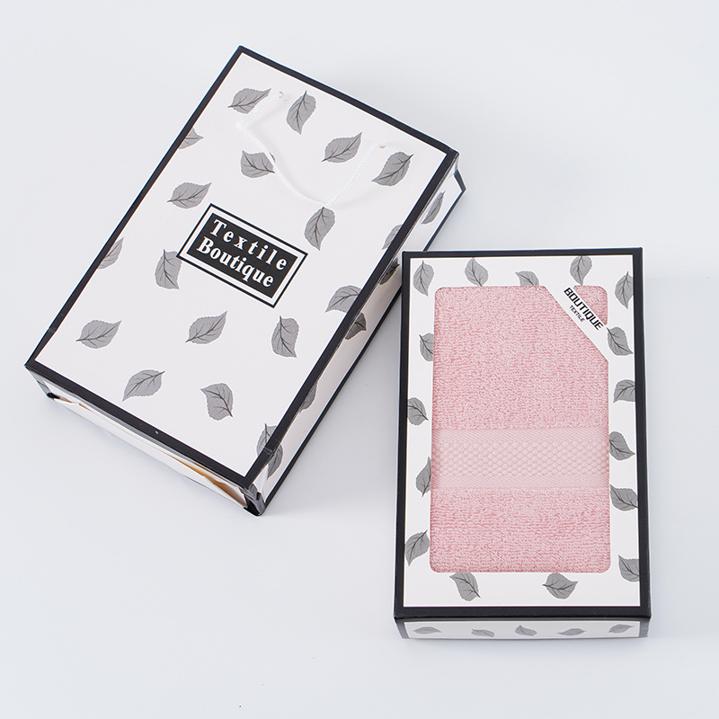 厂家直销纯棉毛巾礼盒装柔软吸水家居日用洗脸巾成人洁面巾可定制
