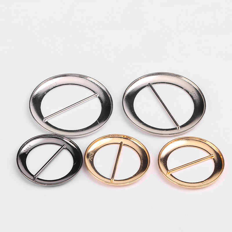 金属箱包纽扣卡扣 腰带扣子圆形日字扣 皮带鞋帽调节扣三档扣