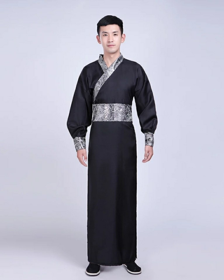 中国风传统优质汉男古装书生侠客成人唐朝影视舞台话剧表演出服饰