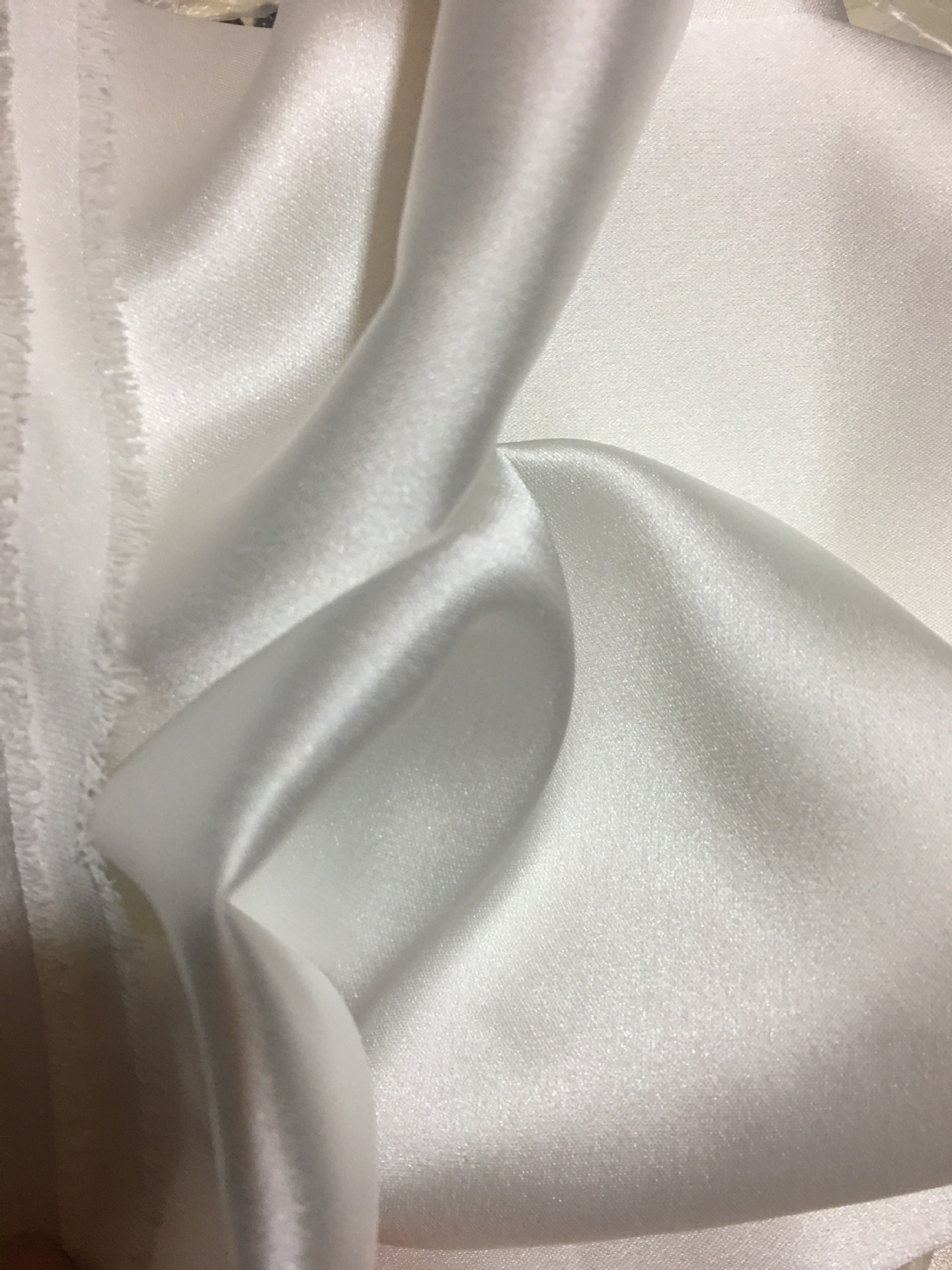 现货春夏仿醋酸缎面色丁布加厚绸缎面料 礼服时装连衣裙布料