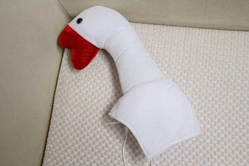 日系大白鹅头套抖音同款沙雕网友大鹅搞笑搞怪帽子道具